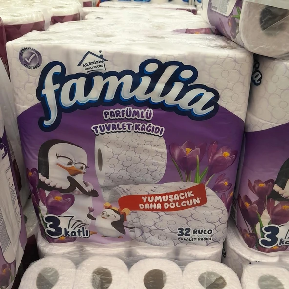 Familia 32 rulo Parfümlü Tuvalet Kağıdı 3 katlı ürün görseli 1