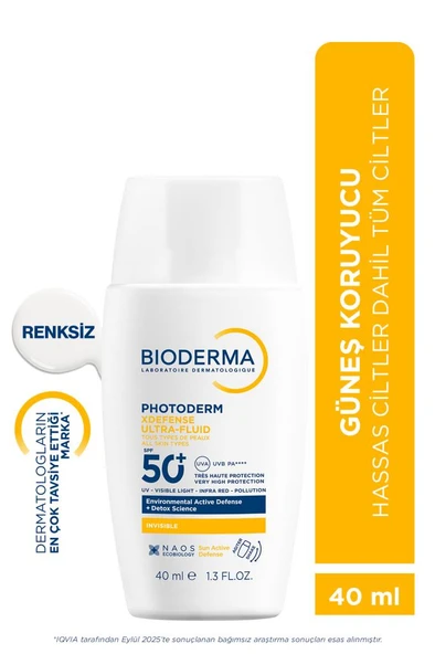 Bioderma Photoderm XDefense Ultra-Fluid Spf50+ 40 Ml- PUANLI ürün görseli 1