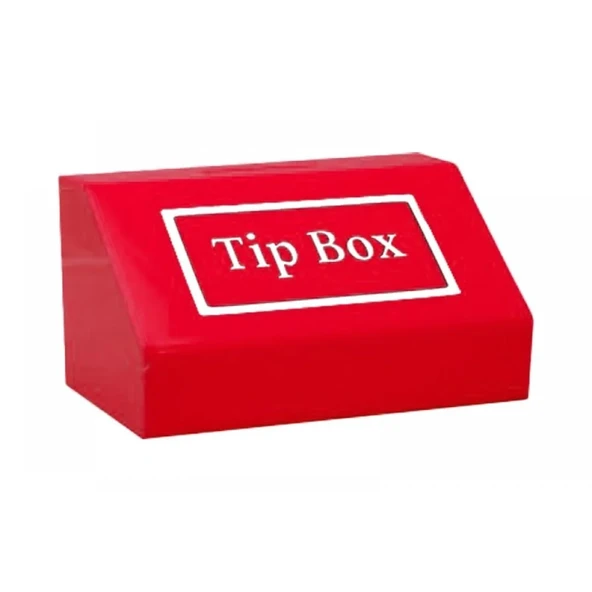 Tipbox - Bahşiş Kutusu Kırmızı - 20x13xh12cm ürün görseli 1