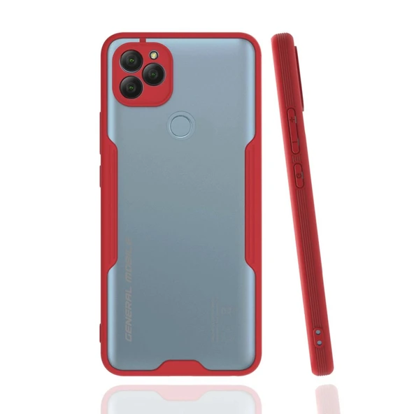 General Mobile Gm 22 Kılıf Platin Silikon - Kırmızı ürün görseli 1