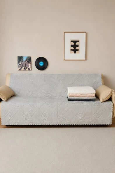 Focus Wellsoft Koltuk Örtüsü 170x210 Cm Gri ürün görseli 1