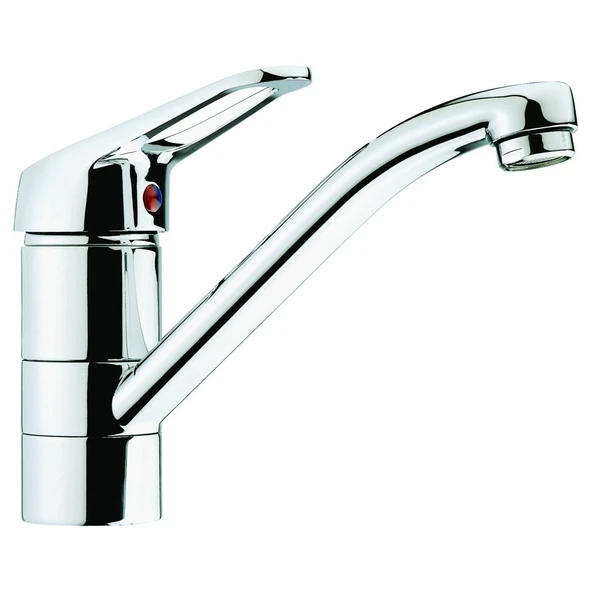 İtimat Zeta 378 Dönerli Lavabo Bataryası Pirinç Gövde Aç-Kapa Musluk ürün görseli 1