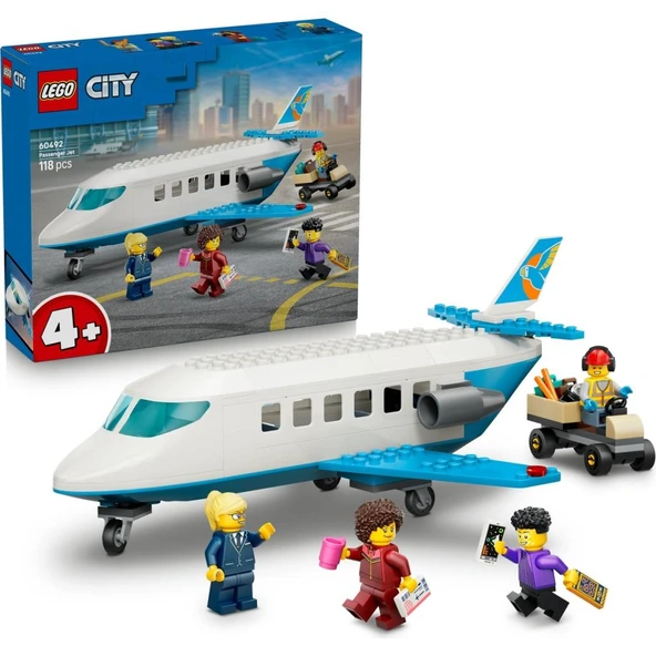 LEGO 60492  City Yolcu Jeti ürün görseli 1