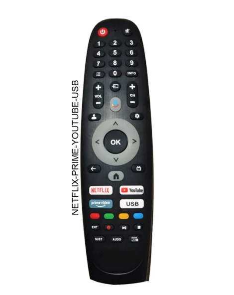 Dıjıtsu 65DG22000 4K Google Tv Kumandası. Ses Komutsuz ürün görseli 1