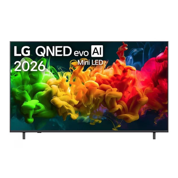 LG 65QNED81B6A 4K Ultra HD 65" 165 Ekran Uydu Alıcılı webOS Smart QNED Evo Mini LED TV ürün görseli 1