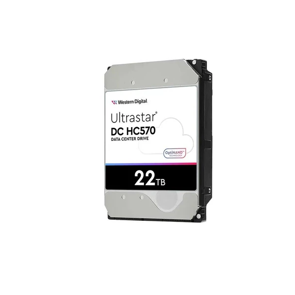 Western Digital Ultrastar HC570 WUH722222AL5201 0F48051 22TB 7.2K RPM SAS 12Gb/s 512e/4Kn 3.5in Hard Drive ürün görseli 1