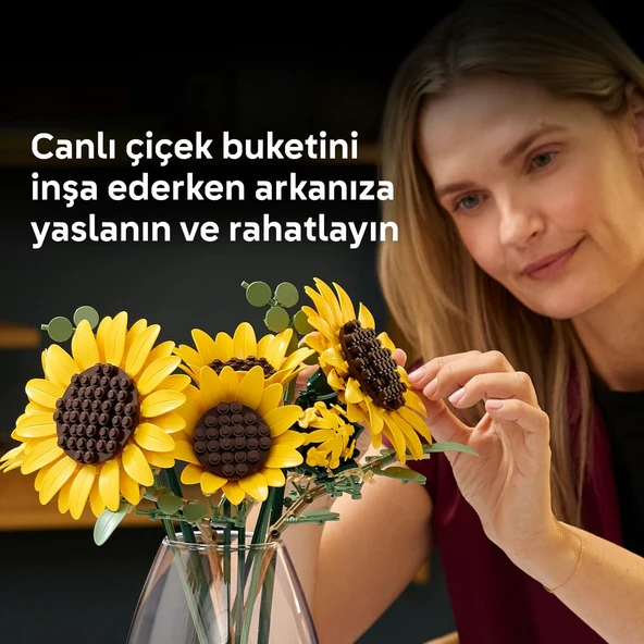 Lego 11502 Botanicals Ayçiçeği Buketi - Resim 7