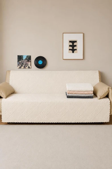 Focus Wellsoft Koltuk Örtüsü 170x210 Cm Krem ürün görseli 1