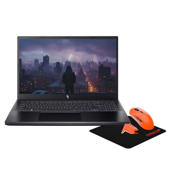 Acer Nitro NH.QNBEY.001H513 i5 13420H 32GB 1TBSSD+1TBSSD RTX4050 15.6" FHD FreeDOS Dizüstü Bilgisayar ürün görseli 1