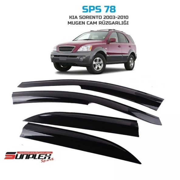 CAM RÜZGARLIĞI SUNPLEX KİA SORENTO 2003-2010 4LÜ ürün görseli 1