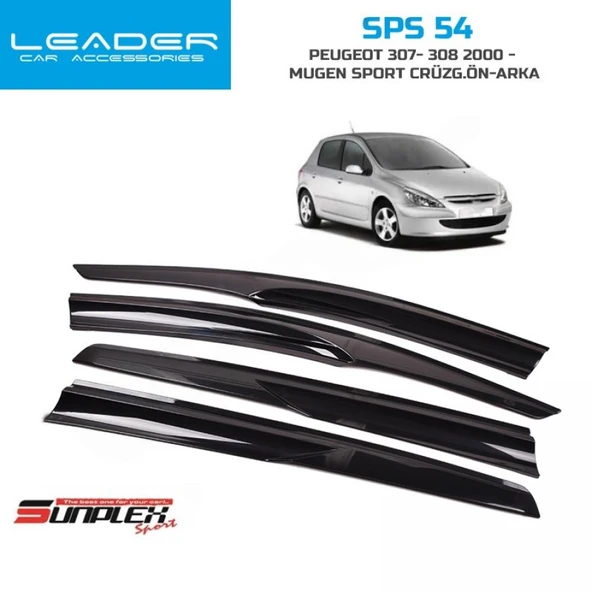 CAM RÜZGARLIĞI SUNPLEX PEUGEOT 307 308 2000-2014 4LÜ ürün görseli 1