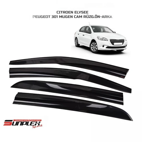 CAM RÜZGARLIĞI SUNPLEX PEUGEOT 301 4LÜ ürün görseli 1