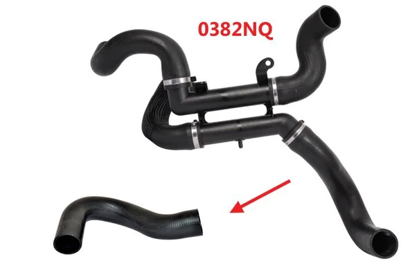 TURBO HORTUMU PLASTİK BORU HARİÇ PEUGEOT 407 1.6 HDI  110 HP CITROEN C5     1.6 HDI  110 HP ürün görseli 1