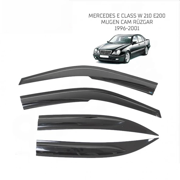 CAM RÜZGARLIĞI SUNPLEX MERCEDES E CLASS W210 E200 1995-2002 4LÜ ürün görseli 1