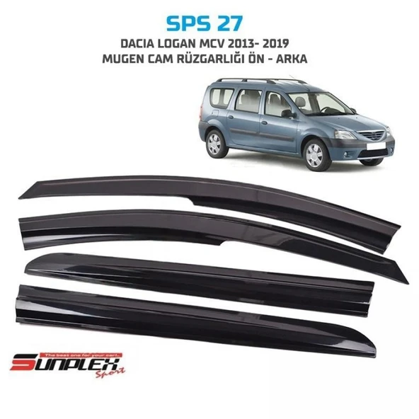 CAM RÜZGARLIĞI SUNPLEX DACIA LOGAN MCV 2007 SONRASI 4LÜ ürün görseli 1