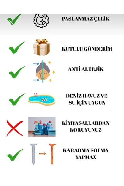 ÜÇLÜ KÜPE SETİ YONCA, HALKA VE TAŞLI ÇELİK - Resim 5