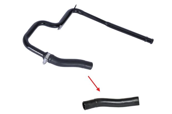 KALORİFER HORTUMU METAL BORU HARİÇ OK İLE GÖSTERİLEN HORTUM FORD TRANSİT CONNECT 1.8 TDCI   75 -90 HP FORD FOCUS I 1.8 TDCI ürün görseli 1