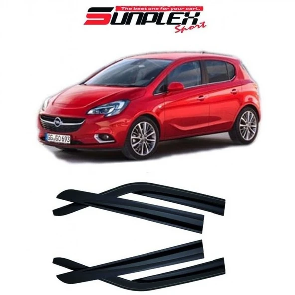 CAM RÜZGARLIĞI SUNPLEX OPEL CORSA F 19-24 4LÜ ürün görseli 1