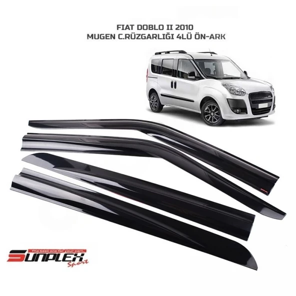 CAM RÜZGARLIĞI SUNPLEX FİAT DOBLO 2 2010 SONRASI  4LÜ ürün görseli 1