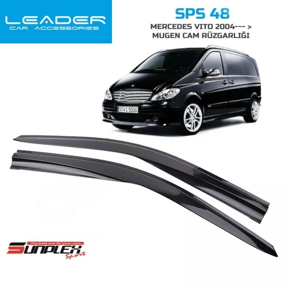 CAM RÜZGARLIĞI SUNPLEX MERCEDES VİTO 2003 SONRASI 2Lİ ürün görseli 1