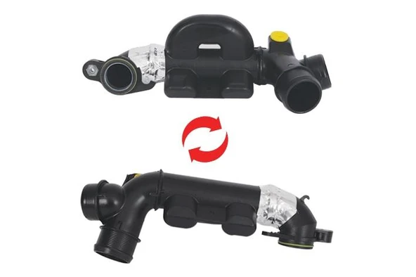 MANİFOLD SUSTURUCU BORUSU FORD FOCUS II  1.6 TDCI  FORD C MAX I 1.6 TDCI VOLVO C30 / V50 / V70 / S40  1.6 D.1465156 5M5Q9F764AA 1404782 3M5Q9F764CA ürün görseli 1