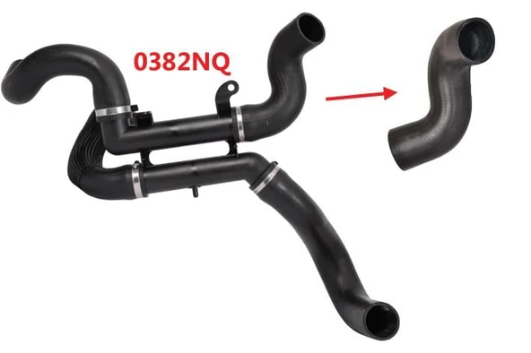 TURBO HORTUMU PLASTİK BORU HARİÇ PEUGEOT 407 1.6 HDI  110 HP  CITROEN C5     1.6 HDI   110 HP ürün görseli 1