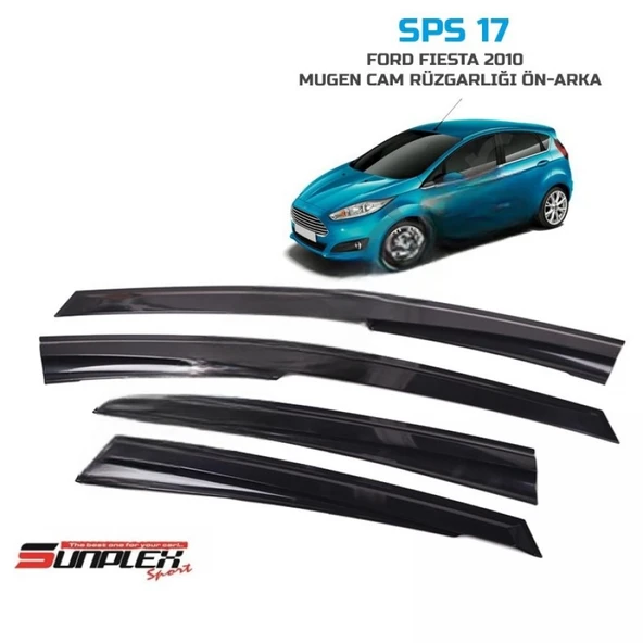 CAM RÜZGARLIĞI SUNPLEX FORD FİESTA 2010 SONRASI 4LÜ ürün görseli 1