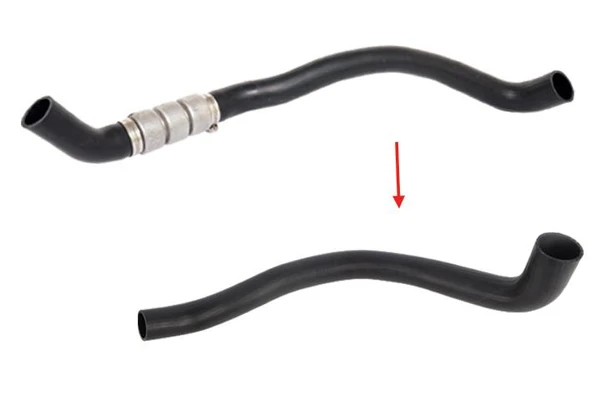 TURBO HORTUMU METAL BORU HARİÇ OK İLE GÖSTERİLEN BÜYÜK HORTUM FORD TRANSİT V 347  2.2 TDCI. 1709502 1685948 6C116K683EC 1385681 6C116K683ED 1440263 ürün görseli 1