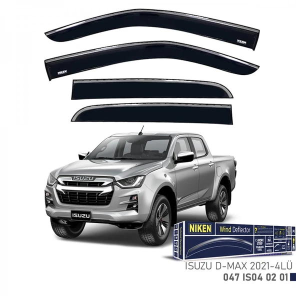 CAM RÜZGARLIĞI NİKEN KROMLU VOLKSWAGEN AMAROK 2023 SONRASI 4LÜ ürün görseli 1