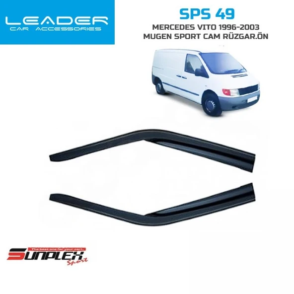 CAM RÜZGARLIĞI SUNPLEX MERCEDES VİTO 1996-2003 2Lİ ürün görseli 1