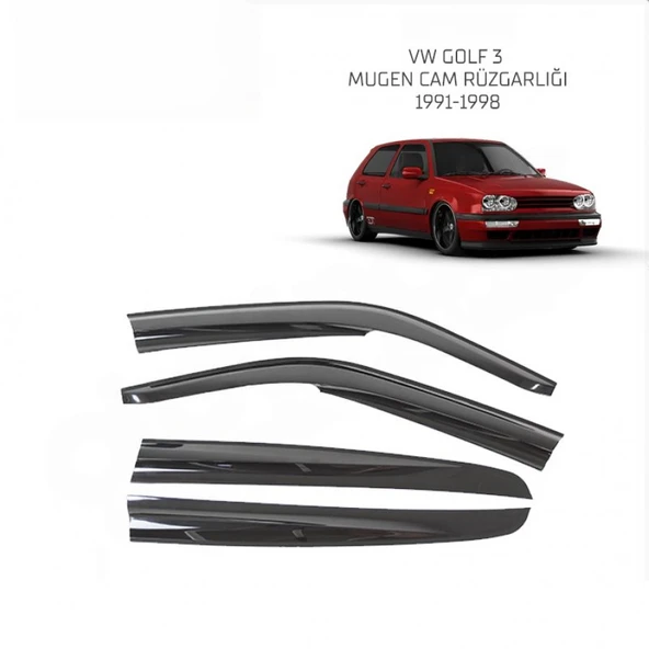 CAM RÜZGARLIĞI SUNPLEX VOLKSWAGEN GOLF 3 1992 - 1997 4LÜ ürün görseli 1