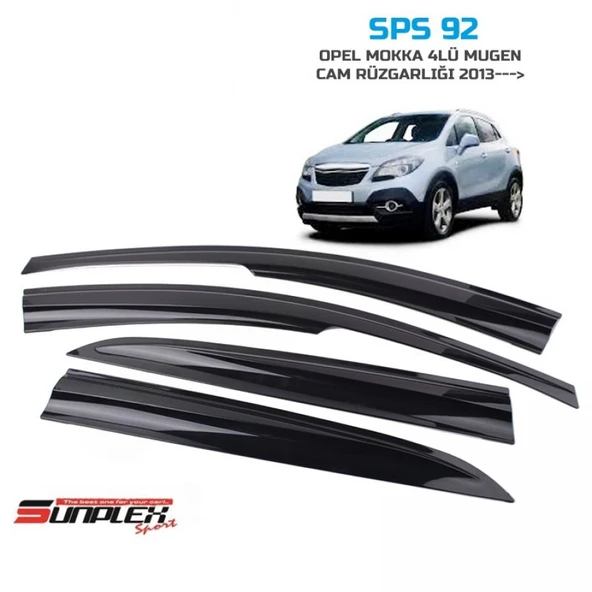 CAM RÜZGARLIĞI SUNPLEX OPEL MOKKA 2013 4LÜ ürün görseli 1
