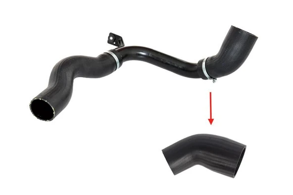 TURBO HORTUMU METAL BORU HARİÇ OK İLE GÖSTERİLEN KÜÇÜK HORTUM FORD MONDEO  IV  2.2 TDCI FORD S MAX I / GALAXY III 2.2 TDCI ürün görseli 1