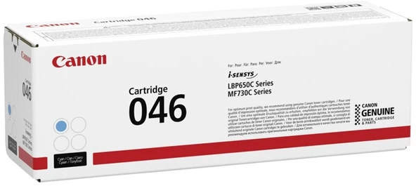 Canon CRG-046 C Cyan Mavi Toner MF653-732-734-735 ürün görseli 1