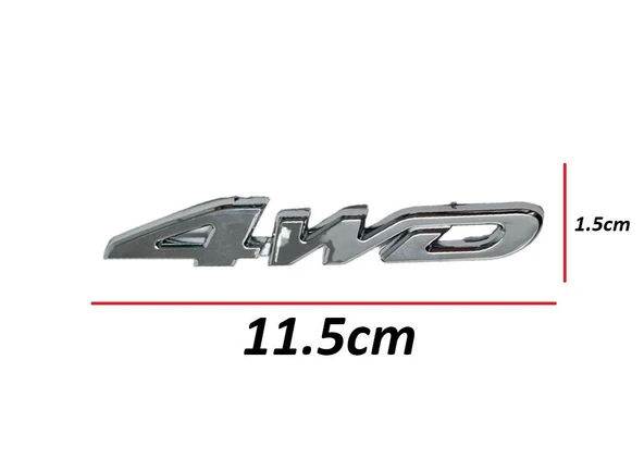 TOYOTA RAV4  BAGAJ 4WD AMBLEMİ 2019-2024 75444-21220-ORJ ürün görseli 1