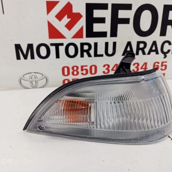 TOYOTA COROLLA SAĞ PARK LAMBASI SİNYALLİ 1988-1992 81610-12420-MTS ürün görseli 1