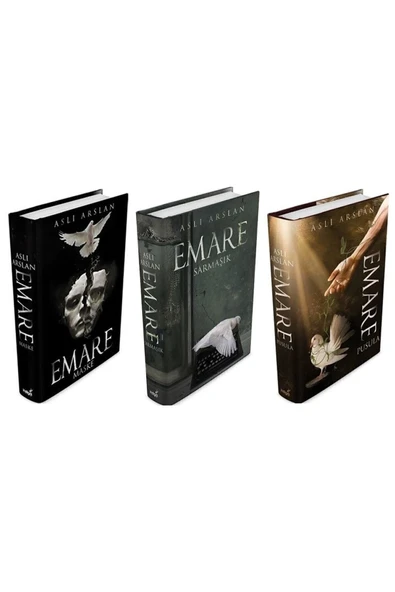 Emare Maske Pusula Sarmaşık Ciltli Aslı Arslan 3 Kitap ürün görseli 1
