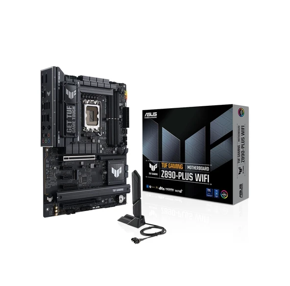 Asus Tuf Gamıng Z890-Plus WİFİ 9200 MHz DDR5 LGA 1851ATX Anakart ürün görseli 1
