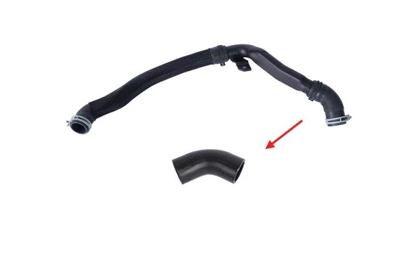 RADYATÖR ALT HORTUMU PLASTİK BORU HARİÇ OK İLE GÖSTERİLEN KÜÇÜK HORTUM FORD TRANSIT V 362 CUSTOM 2.0 TDCI ürün görseli 1