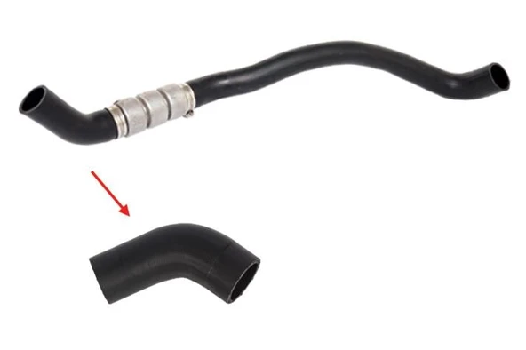 TURBO HORTUMU METAL BORU HARİÇ OK İLE GÖSTERİLEN KÜÇÜK HORTUM FORD TRANSİT V 347  2.2 TDCI. 1709502 6C116K683EJ 1685948 6C116K683EC 1385681 1440263 ürün görseli 1