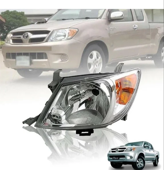 TOYOTA HILUX SOL ÖN FAR SARI SİNYALLİ MAKYAJSIZ 2006-2012 81150-0K041-ITQ ürün görseli 1