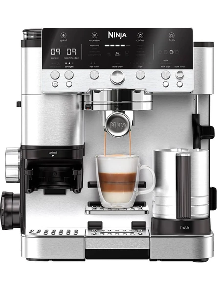 Ninja Luxe Cafe Premier Yarı Otomatik Espresso Makinesi ürün görseli 1