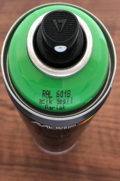 MOTİP CARAT RAL6018 Açık Yeşil Parlak Sprey Boya 400 ML ürün görseli 1