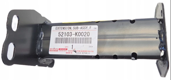 TOYOTA YARIS CROSS SAĞ ÖN TAMPON DEMİR BABA 2022-2025 52102-K0020-ORJ ürün görseli 1