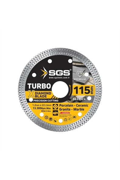 İthalat® Sgs 2324 Seramik Hassas Fayans Kesici İnce 115X1,2X22 ürün görseli 1