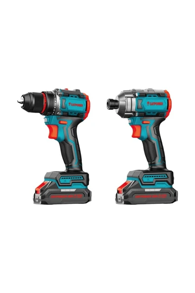 CATPOWER CAT5135 KÖMÜRSÜZ AKÜLÜ SET MATKAP VE VİDALAMA ürün görseli 1