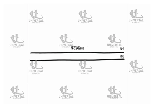TOYOTA COROLLA SAĞ TAVAN ÇITASI 2013-2018 75555-02220-ITQ ürün görseli 1