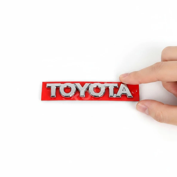 TOYOTA YARIS BAGAJ KAPAK AMBLEMİ 2001-2003 75446-0D010-ORJ ürün görseli 1