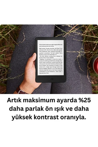 Amazon Kindle Basic | 2024 | 11. Nesil | 16 GB | Siyah - Reklamlı (Outlet) - Resim 2