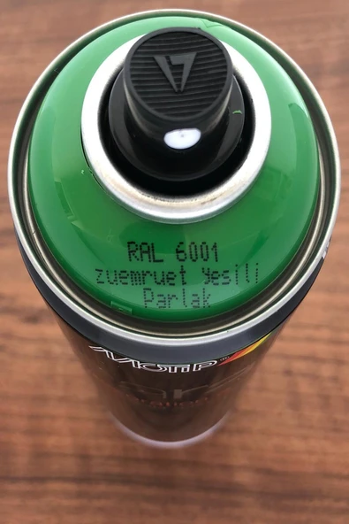 MOTİP CARAT RAL6001 Zümrüt Yeşili Parlak Sprey Boya 400 ML ürün görseli 1